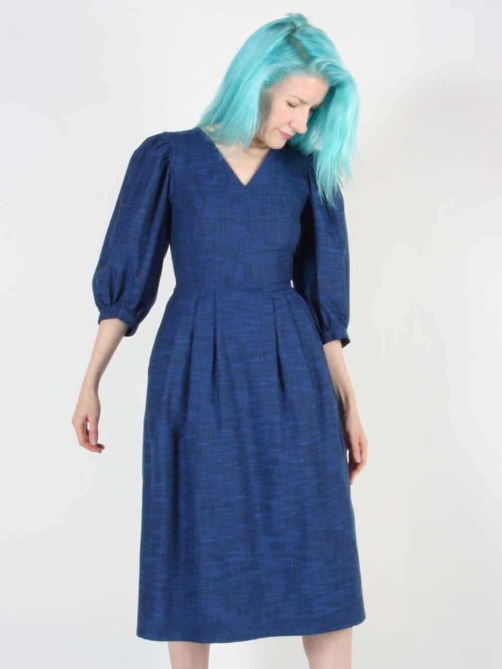 Elegant cotton dress Birds of North America